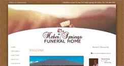 Desktop Screenshot of heberspringsfuneralhome.com